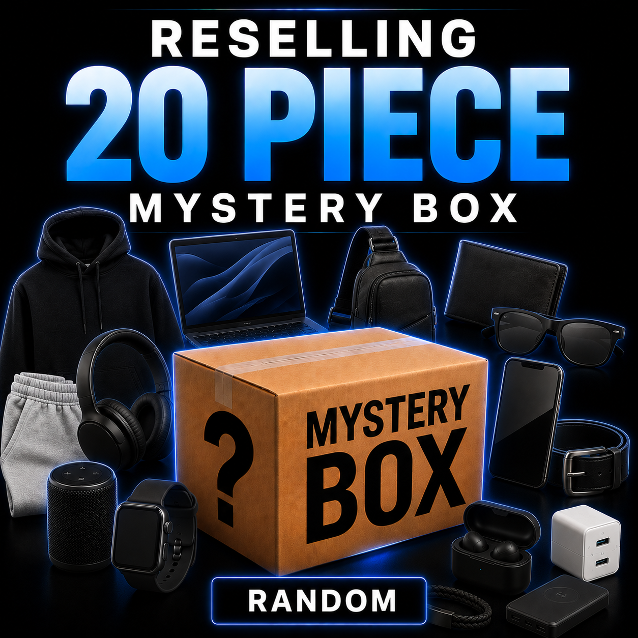 Mystery Box 20 Pieces Random Supplier